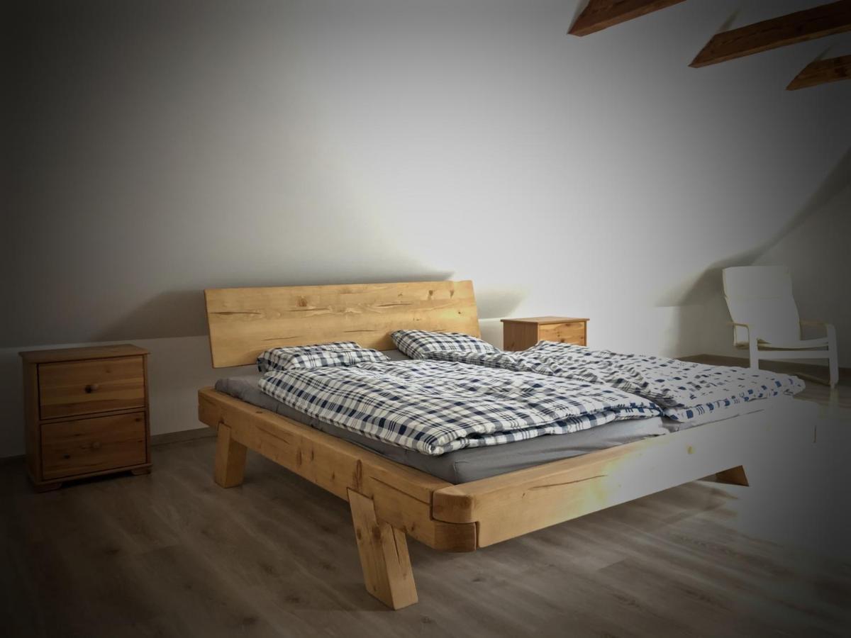 Mezonetový apartmán s terasou na samotě v lese Vlkava Esterno foto